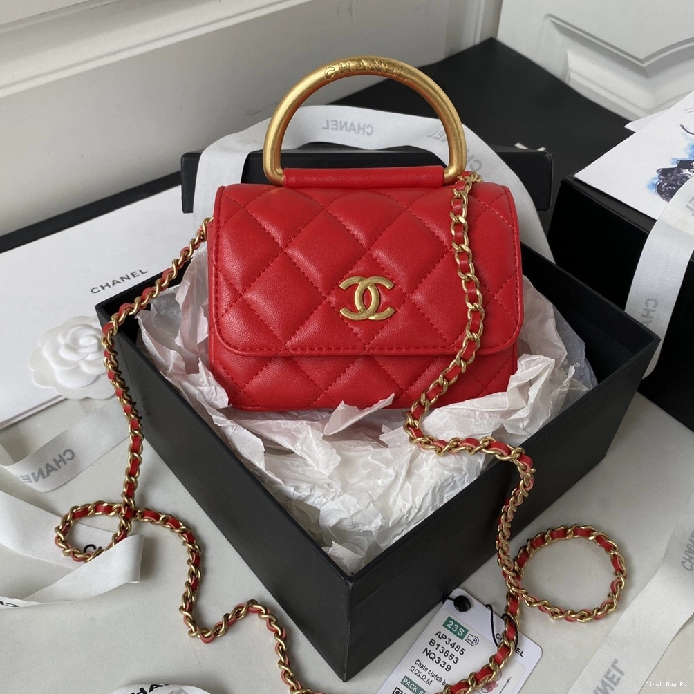 First Bag Ru BAG CHANEL HANDLE 0821